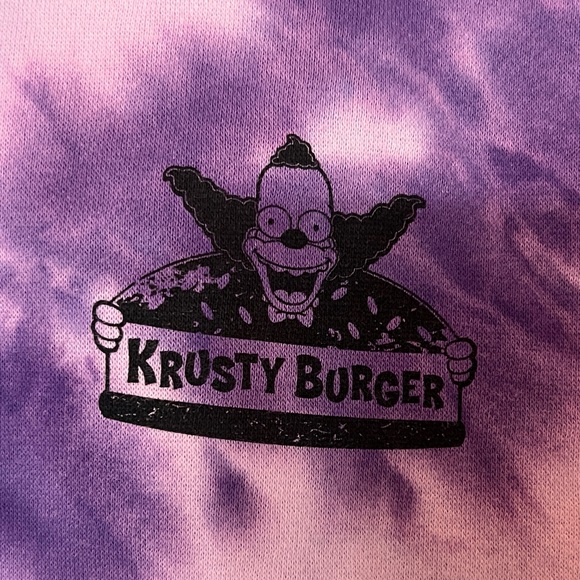 H & M adult small purple tie-dyed hoodie. Unisex‎ in excellent condition - Picture 3 of 5